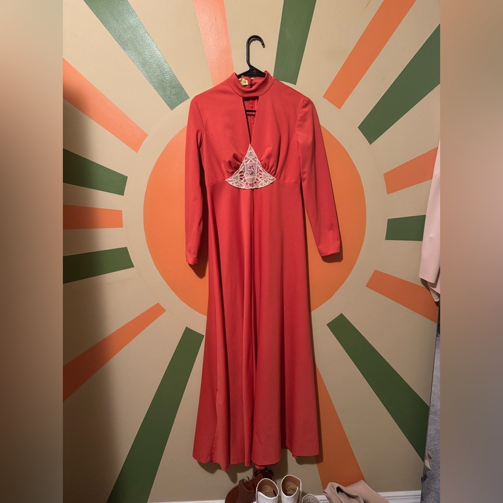 1970s bridesmaids dress